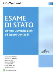 Dottori Commercialisti Ed Esperti Contabili Esame Di Stato Pdf Download Pdf Festival