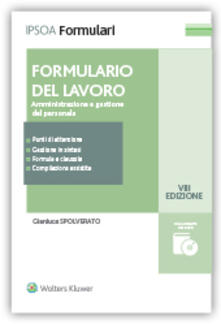 Formulario del lavoro. Amministrazione e gestione del personale.pdf
