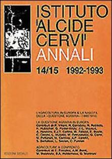 Annali Istituto Alcide Cervi (1992-1993). Vol. 14-15.pdf