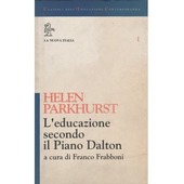 Copertina  L'educazione secondo il piano Dalton