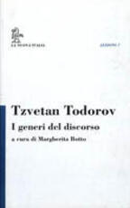 Libro I generi del discorso Tzvetan Todorov