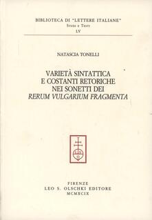 Varietà sintattica e costanti retoriche nei sonetti dei «Rerum vulgarium fragmenta».pdf
