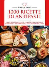 Libro 1000 ricette di antipasti Emilia Valli