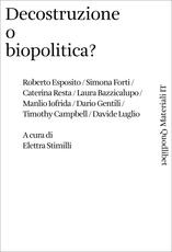 Libro Decostruzione o biopolitica?
