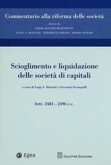 Scioglimento e liquidazione delle società di capitali. Artt. 2484-2496 c.c..pdf
