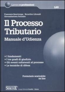 Il processo tributario. Manuale dudienza.pdf