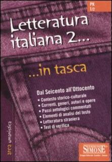 Letteratura italiana. Vol. 2: Dal Seicento allOttocento..pdf