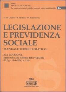 Legislazione e previdenza sociale. Manuale teorico pratico.pdf