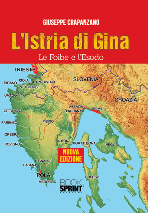 Il libro del prof. Crapanzano ''L'Istria di Gina'' domani su Rai Friuli Venezia Giulia