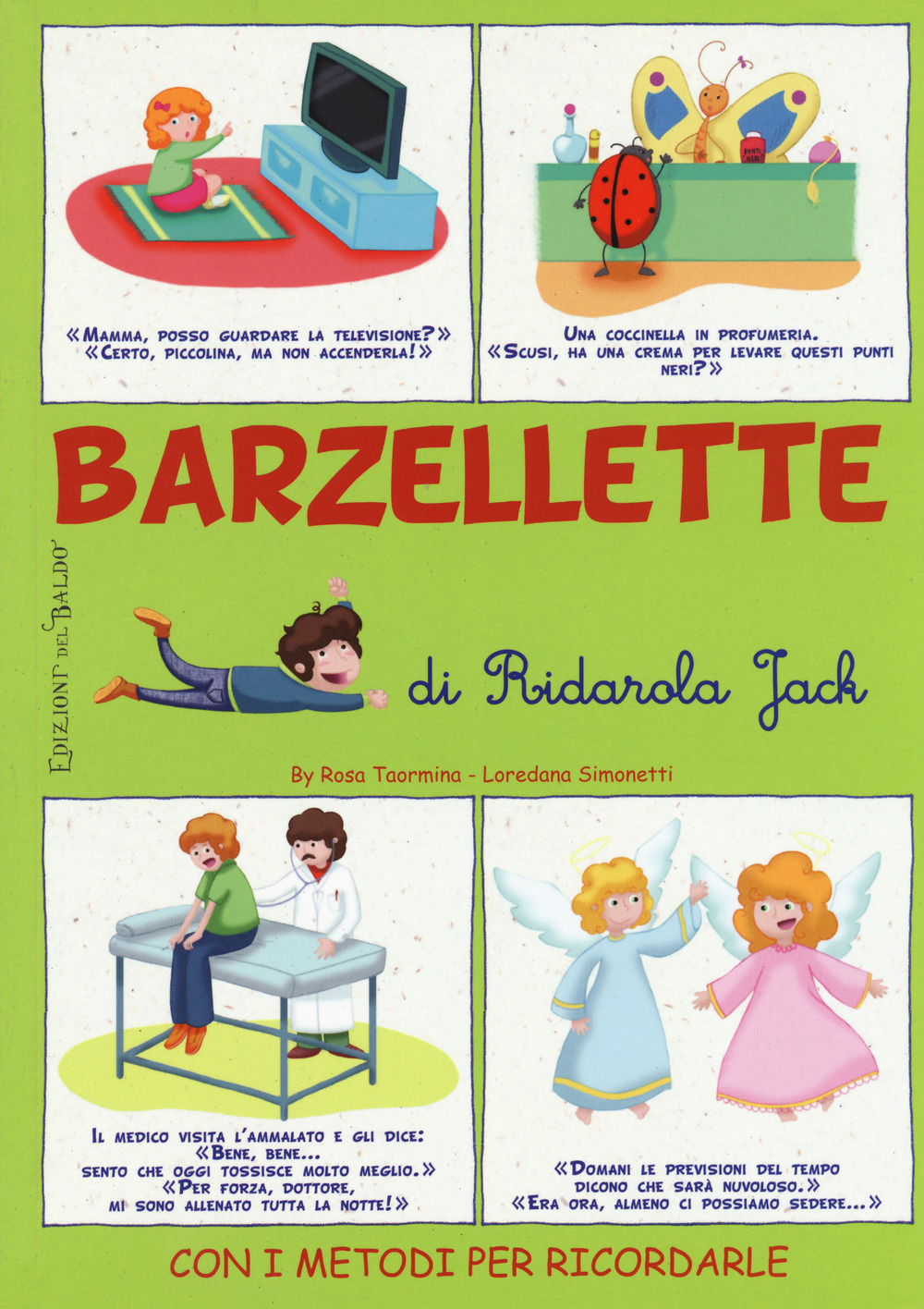 Image of Barzellette di Ridarola Jack. Con i metodi per ricordarle