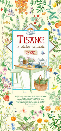 Image of Tisane e dolci rimedi. Calendario grande 2020