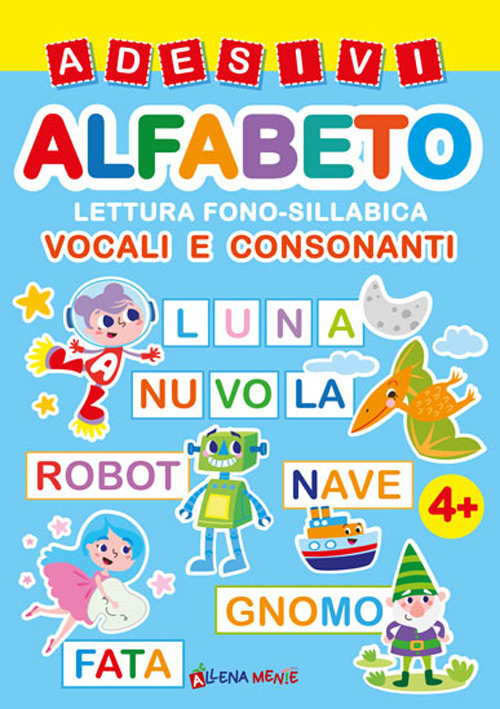 Image of Adesivi alfabeto. Con adesivi. Ediz. illustrata