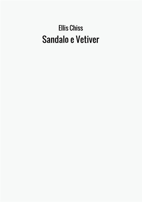 Image of Sandalo e vetiver