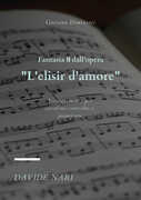 Libro Fantasia II dall'opera «L'Elisir d'amore» (G. Donizetti). Arrangiamento per saxofono contralto e pianoforte Davide Nari