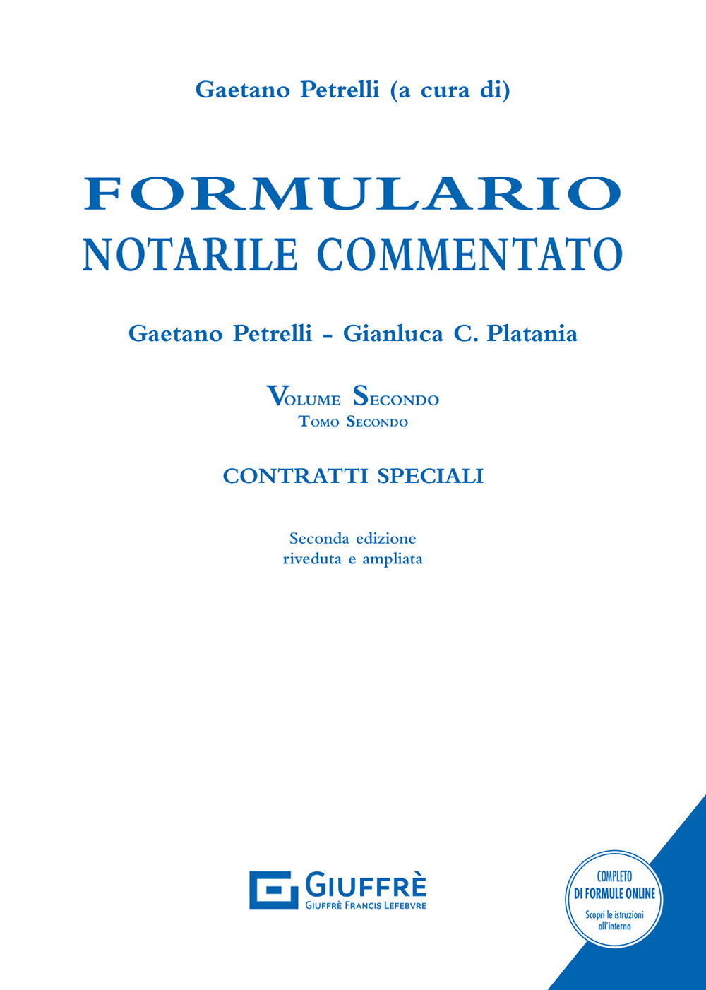 Image of Formulario notarile commentato. Vol. 22: Contratti speciali.