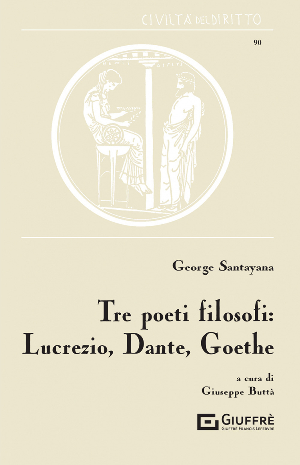 Image of Tre poeti filosofi: Lucrezio, Dante, Goethe