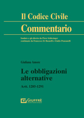 Copertina  Art. 1285- 1291. Le obbligazioni alternative