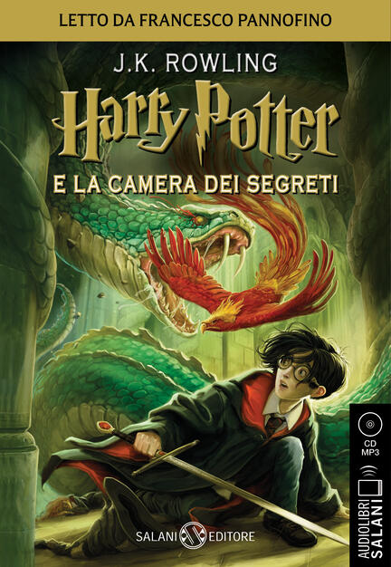 Harry Potter E La Camera Dei Segreti Letto Da Francesco Pannofino Audiolibro Cd Audio Formato Mp3 Vol 2 J K Rowling Libro Salani Audiolibri Ibs