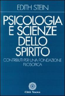 Psicologia e scienze dello Spirito. Contributi per una fondazione filosofica.pdf