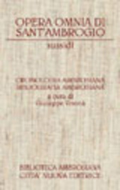 Copertina  Cronologia ambrosiana. Bibliografia ambrosiana (1900-2000)
