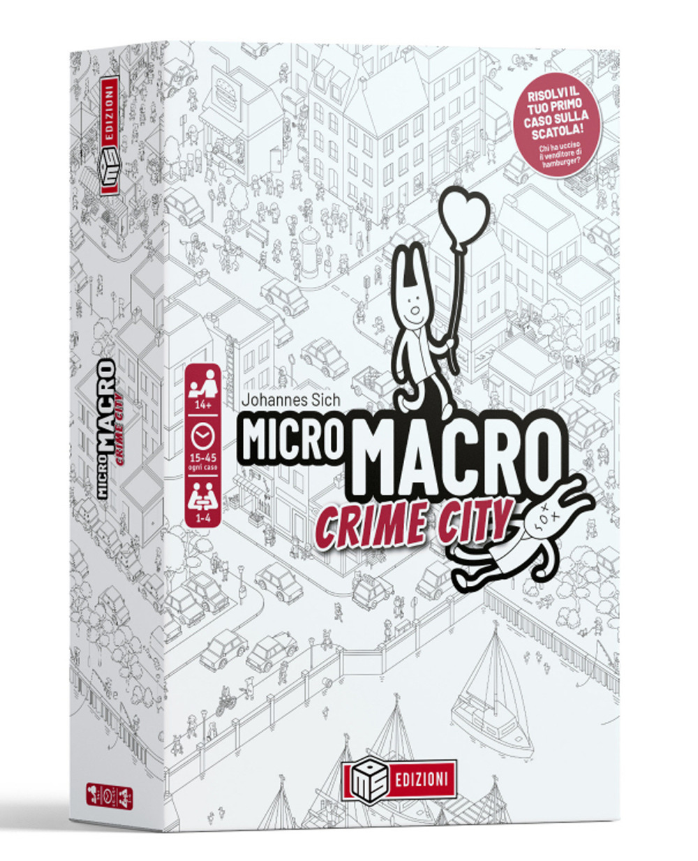 Image of Micromacro: Crime City. Gioco da tavolo