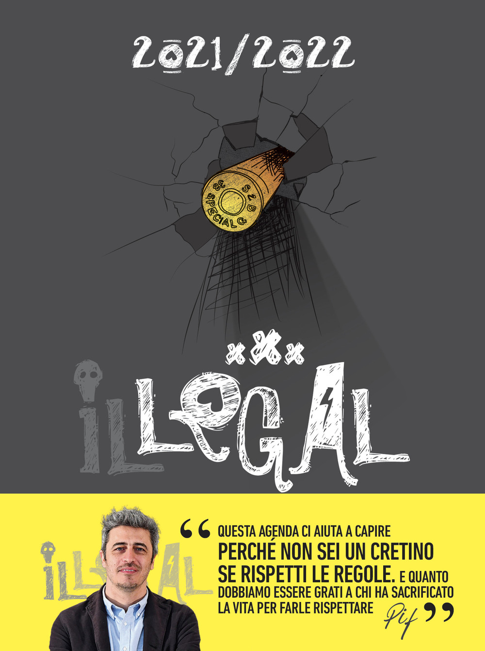 Image of Agenda Illegal della legalità 2021-2022, nero