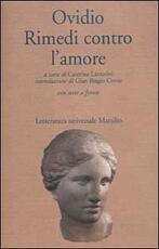 Libro Rimedi contro l'amore. Testo latino a fronte P. Nasone Ovidio