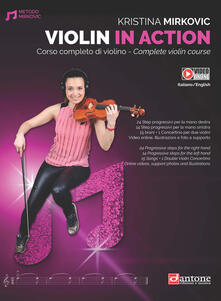 Steamcon.it Violin in action. Corso completo di violino. Ediz. italiana e inglese Image