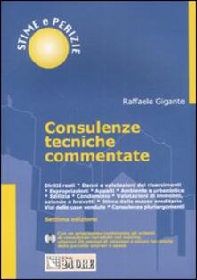 Grandtoureventi.it Consulenze tecniche commentate. Con CD-ROM Image