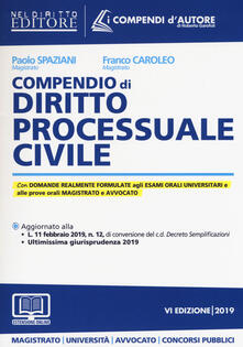 Compendio di diritto processuale civile. Con aggiornamento online.pdf