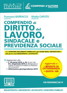 Compendio di diritto del lavoro, sindacale e della previdenza sociale. Con espansione online.pdf