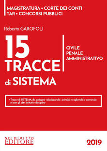 15 tracce di sistema. Civile, penale, amministrativo.pdf