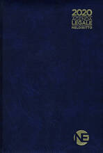 Libro Agenda legale 2020 blu