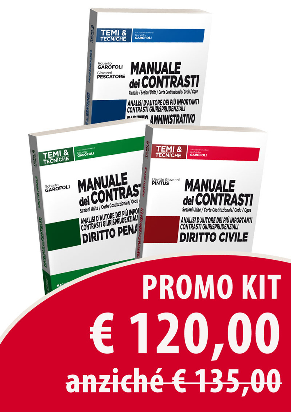 Image of Manuali dei contrasti: Diritto civile-Diritto penale-Diritto amministrativo. Kit
