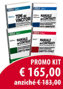 Manuali dei contrasti: Diritto civile-Diritto penale-Diritto amministrativo-Temi dei vincitori. Kit.pdf