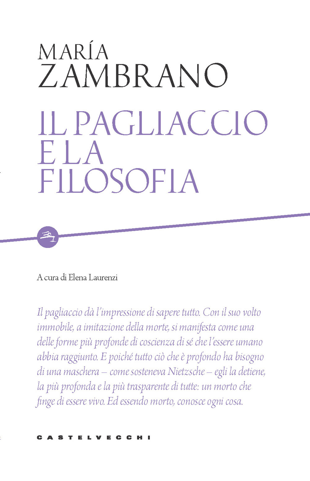 Image of Il pagliaccio e la filosofia