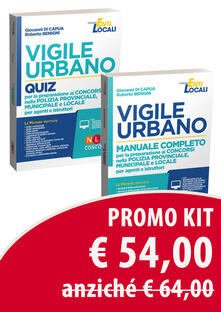Vigile urbano per la preparazione ai concorsi nella polizia locale: municipale e provinciale per agenti e sottufficiali. Kit Manuale-Quiz. Con software di simulazione.pdf