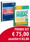 Libro Kit: 1052 vigilanti MIBAC. Manuale + quiz per la prova preselettiva-Codice dei beni culturali ragionato. Con software di simulazione Gianluca Famiglietti Michele Nisticò Nicola Pignatelli