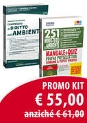 Libro Kit concorso 251 Ministero dell'Ambiente: Manuale + quiz-Compendio di diritto dell'ambiente. Con software di simulazione Massimo Petrocchi