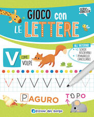 Libro Gioco con le lettere. Ediz. illustrata. Con pennarello cancellabile Roberta Fanti