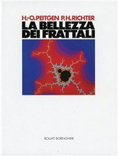 Copertina  La bellezza dei frattali : immagini di sistemi dinamici complessi