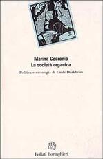 Libro La società organica Marina Cedronio