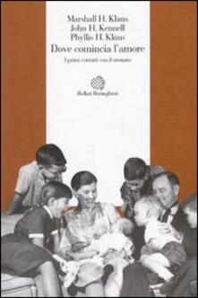 Dove comincia lamore. I primi contatti con il neonato.pdf