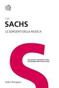 Libro Le sorgenti della musica Curt Sachs