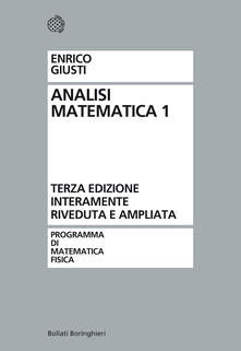 Ristorantezintonio.it Analisi matematica. Vol. 1 Image