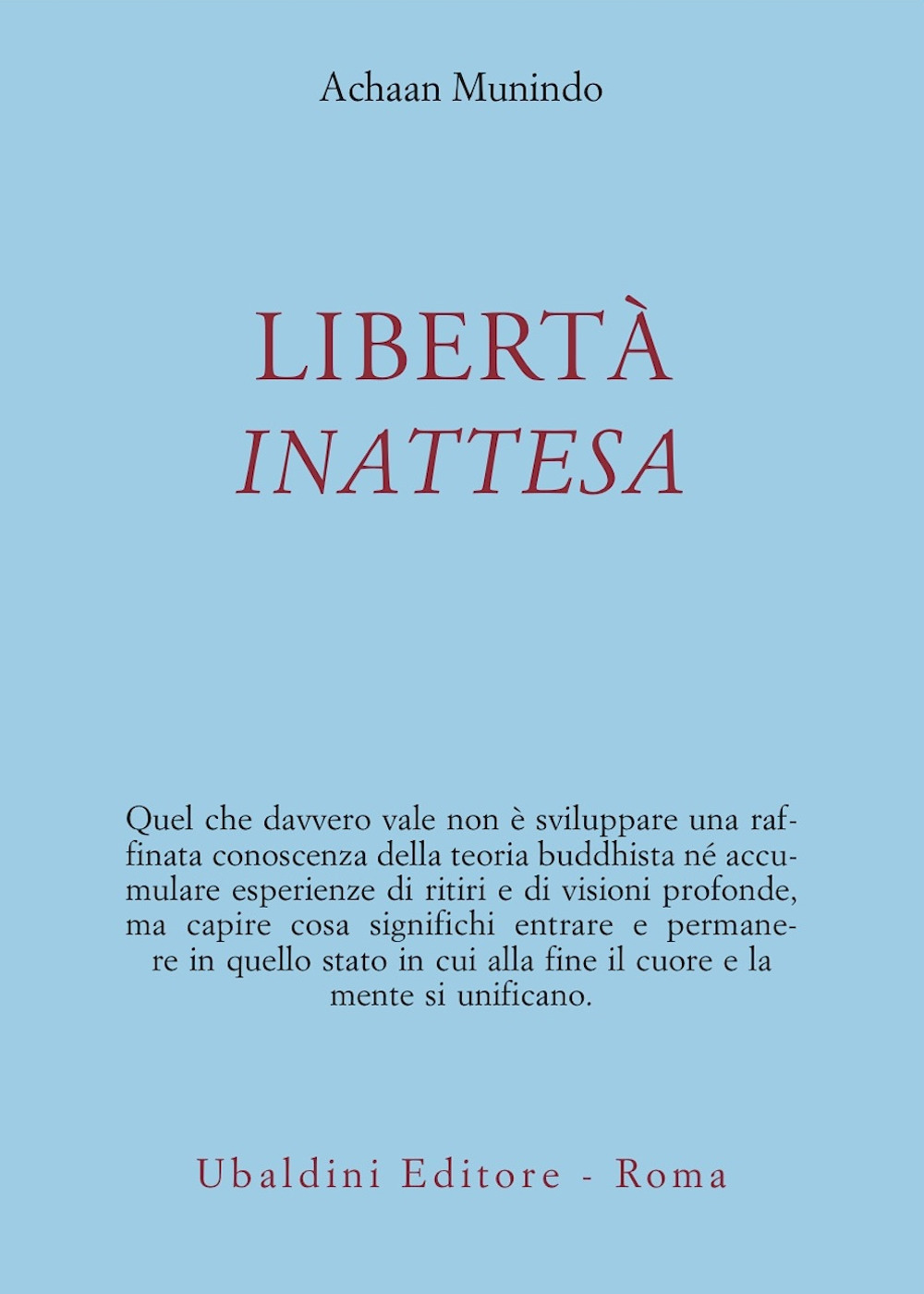 Image of Libertà inattesa