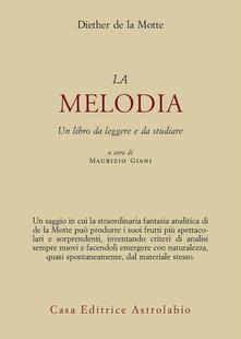 Melodia. Un libro da leggere e da studiare.pdf