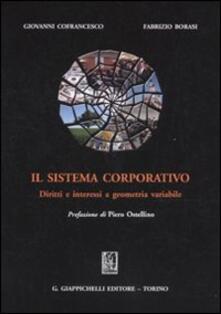 Il sistema corporativo. Diritti e interessi a geometria variabile.pdf