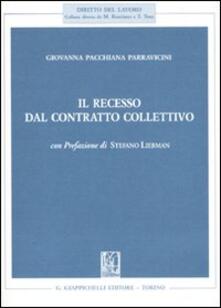 Il recesso dal contratto collettivo.pdf