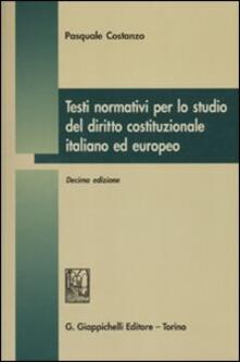 Testi normativi per lo studio del diritto costituzionale italiano ed europeo.pdf